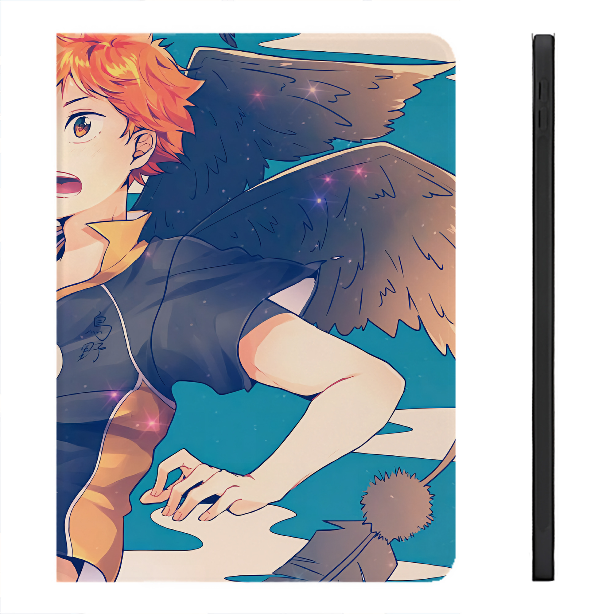 （画像用） ハイキュー!! Haikyu!! IPadケース ペンホルダー付き ブックスタイルデザイン